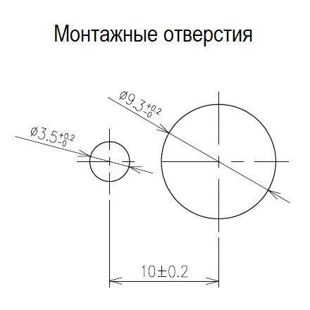 Потенциометр (резистор переменный) RV24YN 20S B502 127C, THT 5 кОм