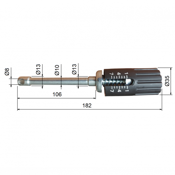 Рычаг прижимной в сборе для 120SN-C1